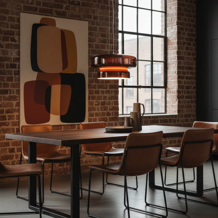 Tolde | Coloured Glass Pendant Light