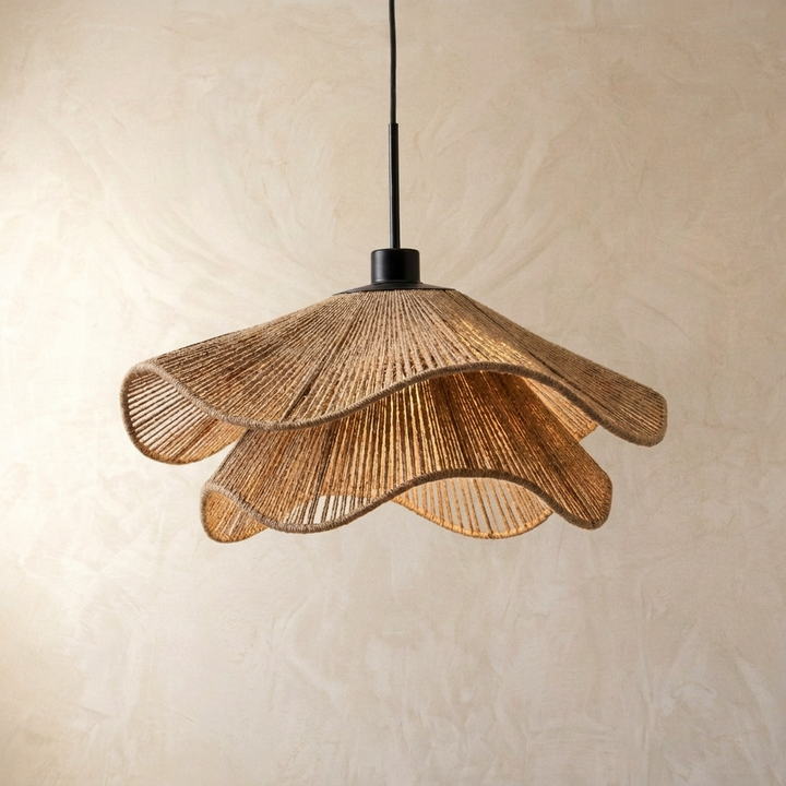 Bølge | Rattan Pendant Light