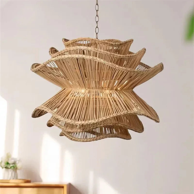 Viola | Woven Rope Pendant Light