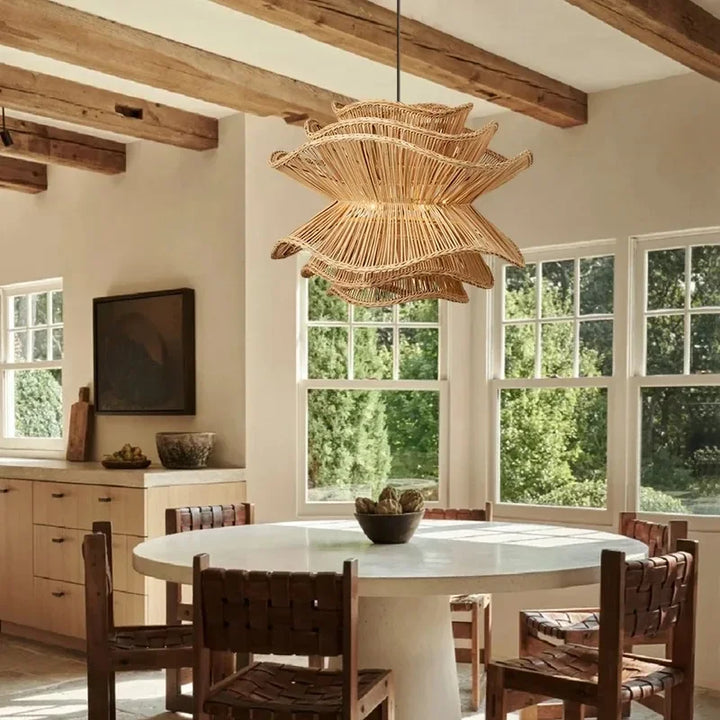 Viola | Woven Rope Pendant Light
