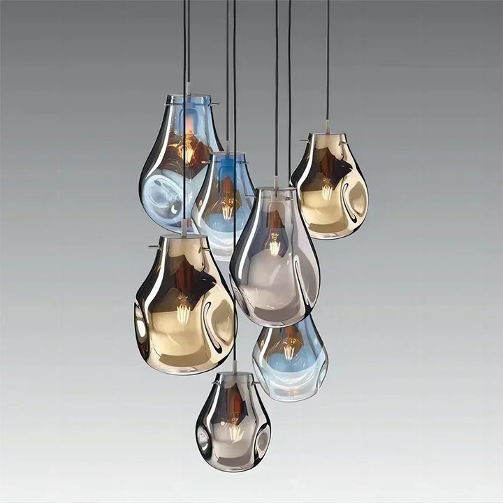 Dropa | Glas-Tropfen-Pendelleuchte