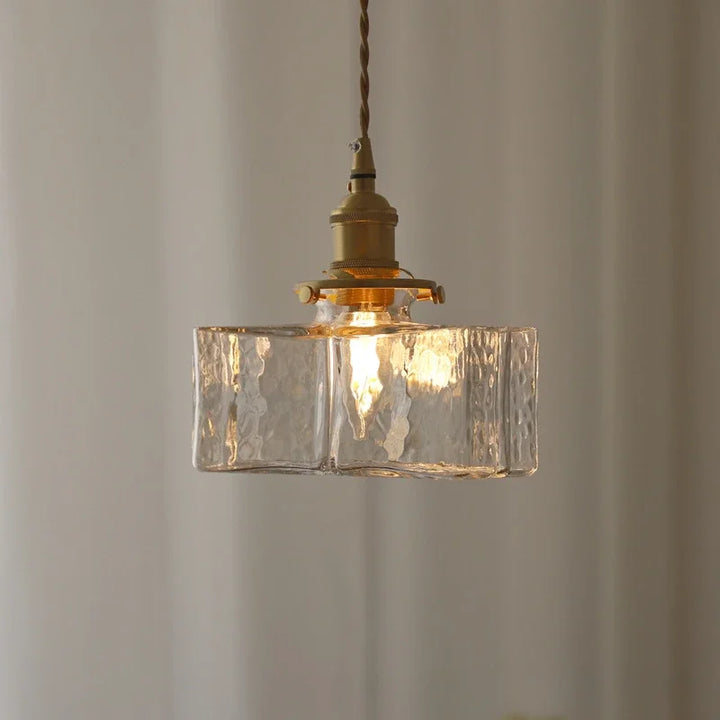 Faset | Vintage Glass Pendant Light