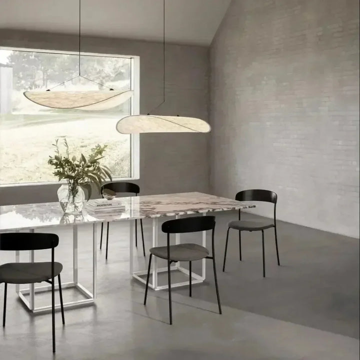 Hira | Linen Wave Pendant Light