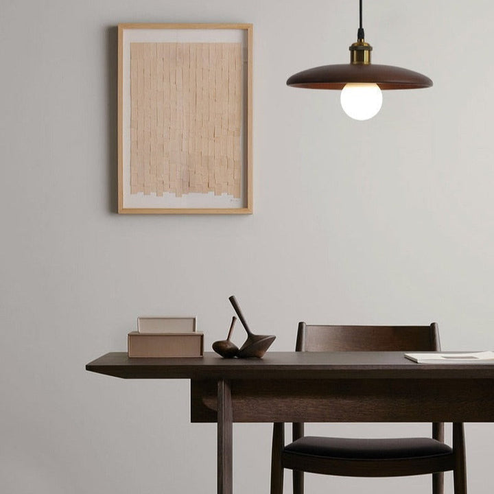 Solid Wood Pendant Light - Kitchen Island &amp; Dining Room Pendant Light - Jodis - Louve Lights