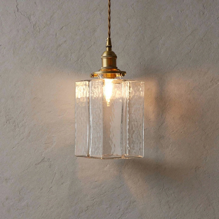 Faset | Vintage Glass Pendant Light