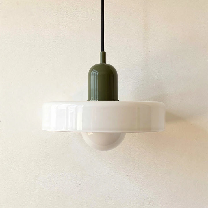 Rondel | Glass Disc Pendant Light