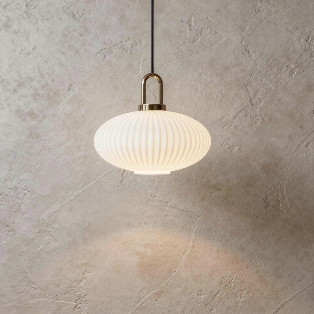 Rille | Ribbed Glass Pendant Light