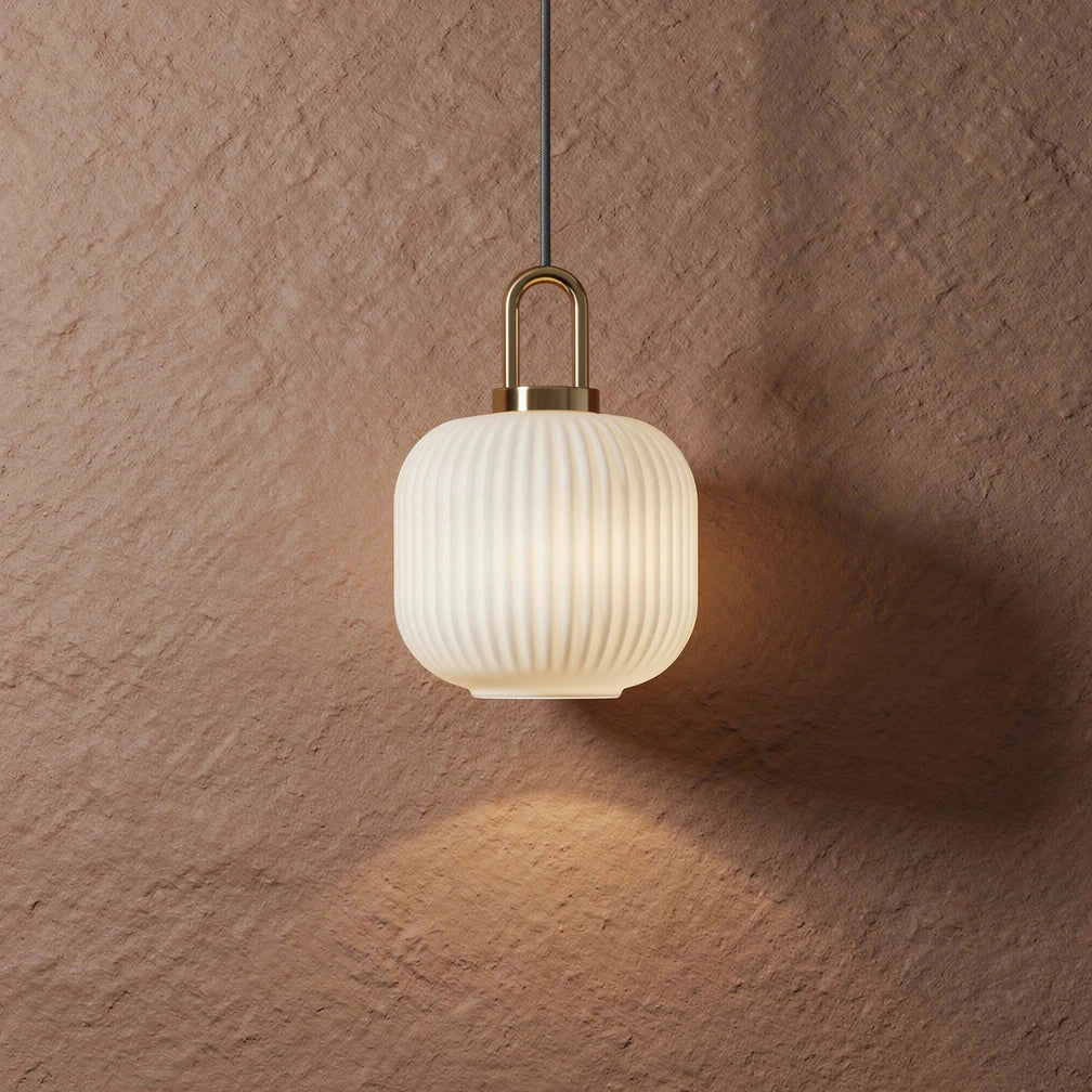 Rille | Ribbed Glass Pendant Light