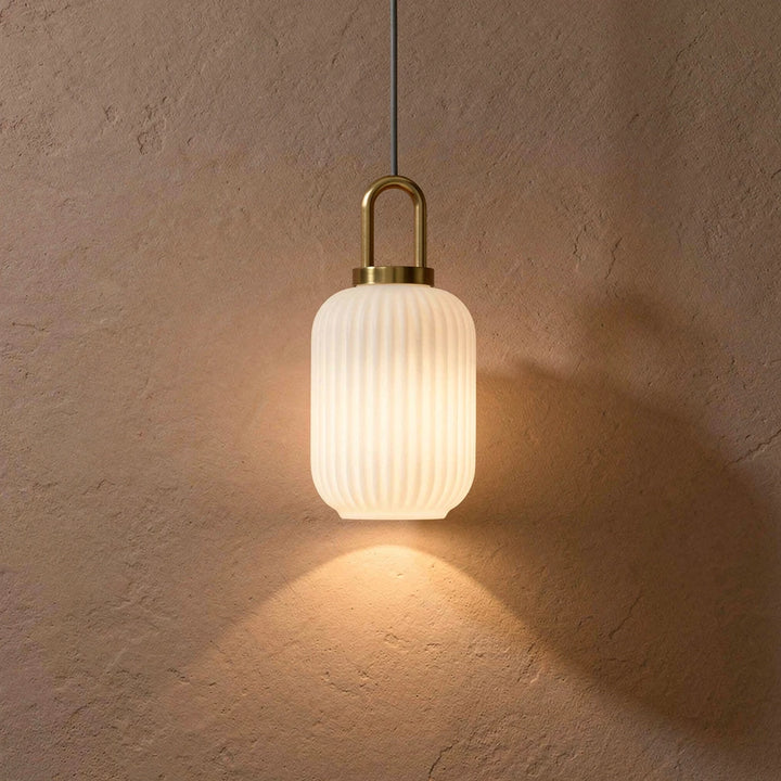 Rille | Ribbed Glass Pendant Light