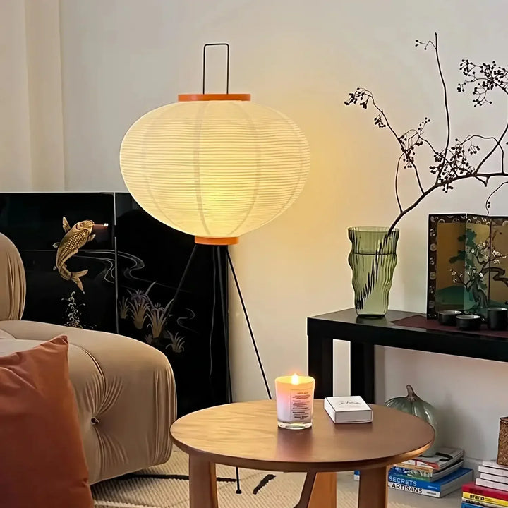 Kleio | Lampadaire en papier japonais