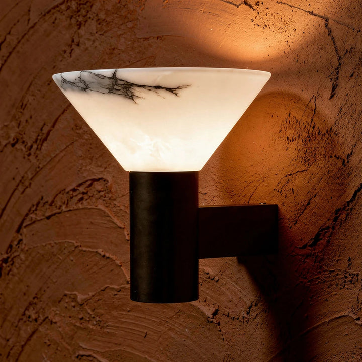 Yuri Cone | Alabaster Wall Sconce