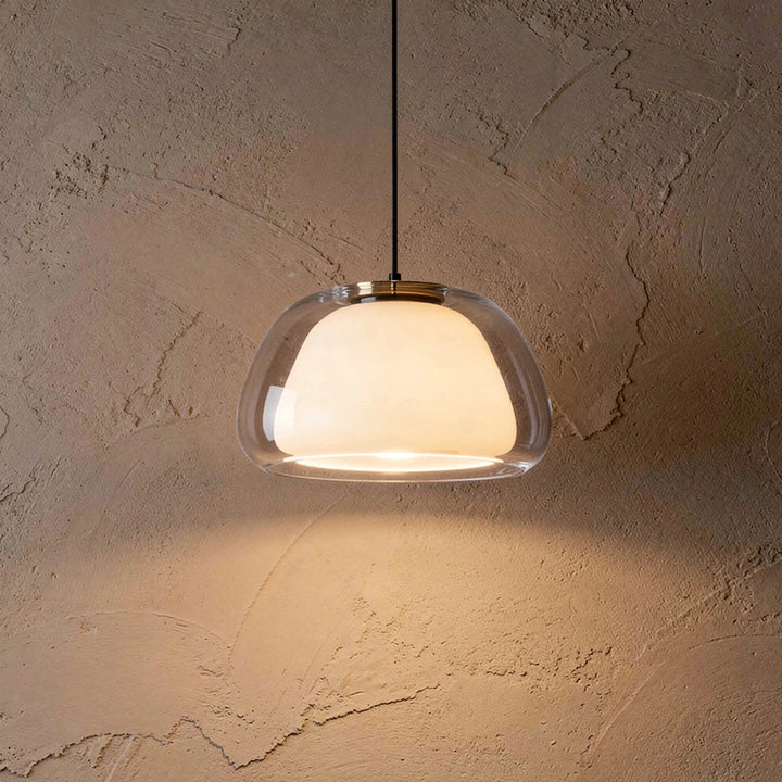 Nuva | Double Glass Pendant Light