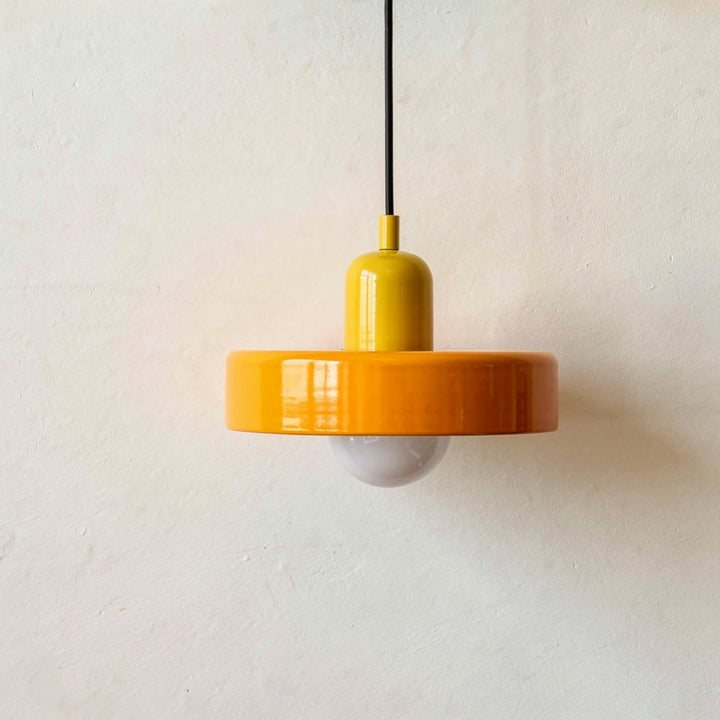 Rondel | Glass Disc Pendant Light
