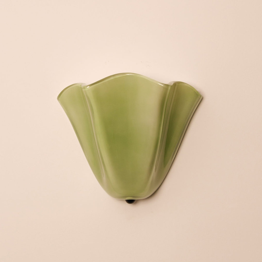 Vika | Applique murale en verre opalin